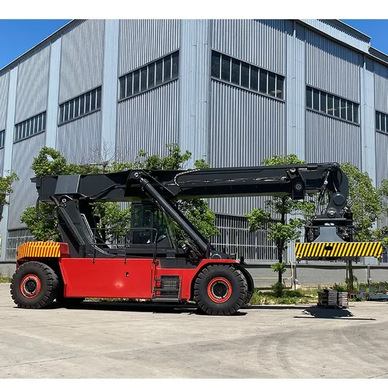 45 Ton Port and Container Lifting Truck 45 Ton Reach Stacker Rtx450 Empty Container Port Equipment Front Lift 