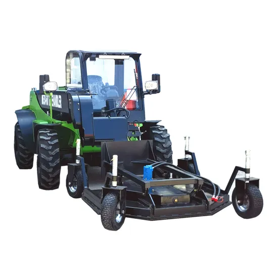 Heavy Duty 4X4 Telehandler with Bucket & Forks 3 T Load Capacity 6m Height for Warehouse/Livestock Farm 