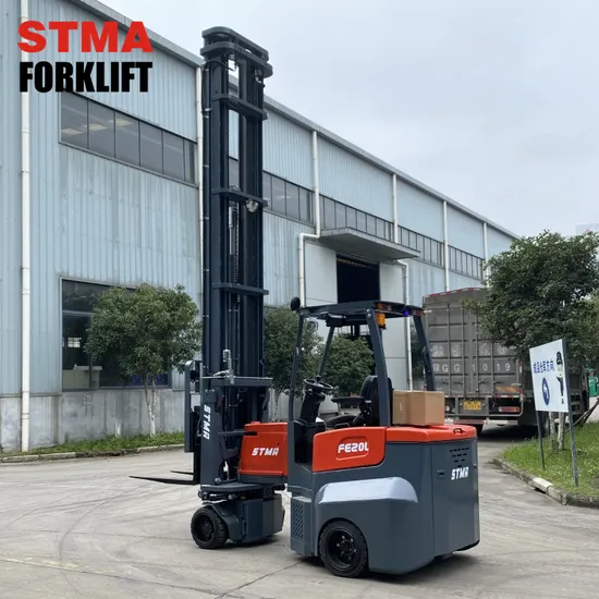 Stma Supply Narrow Aisle Width Articulated Forklift Truck with 2000mm Narrow Aisle 