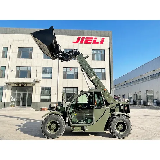 Variou Fields 7m 3t Hydraulic Fork Center Swing Frame Front Wheel Telehandler 