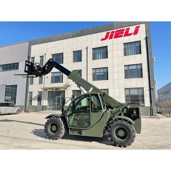 Various Landform Use 7m 3t Center Swing Frame Front Wheel Compact Telehandler 