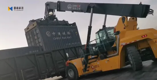 Electric Reach Stacker 40 Ton Customization Service Available Factory 