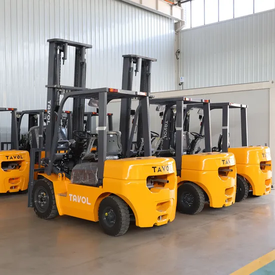 Tavol 3.0ton/3000kgs Diesel/Gas/LPG Forklift 3m/4.5m/5m/6m Lifting Height Forklift 