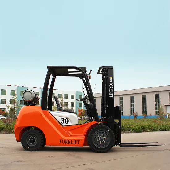 China LPG 2.5 Ton 3 Ton Gas Gasoline Propane Forklift 