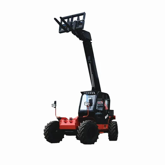 CE 2ton/3ton/5ton Diesel Material Handling Equipment Manitou Telescopic Boom Handler Mini 4X4 Terrain Telehandler Forklift for Construction/Agriculture 
