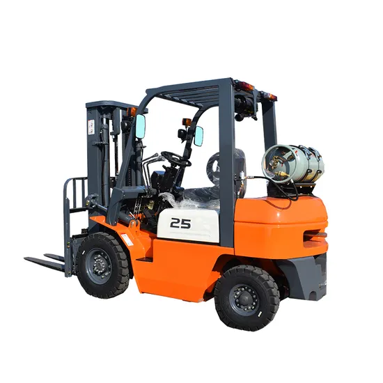 Mingyu EPA Approved Japan Nissan Engine 2.5 Ton Hydraulic Hand Manual LPG/Gas/Gasoline Forklift Truck Price 