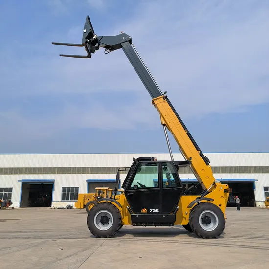 Multifunctional Wheel Loader 4X4 Type Telescopic Forklift 3.5 Ton Telescopic Telehandler 