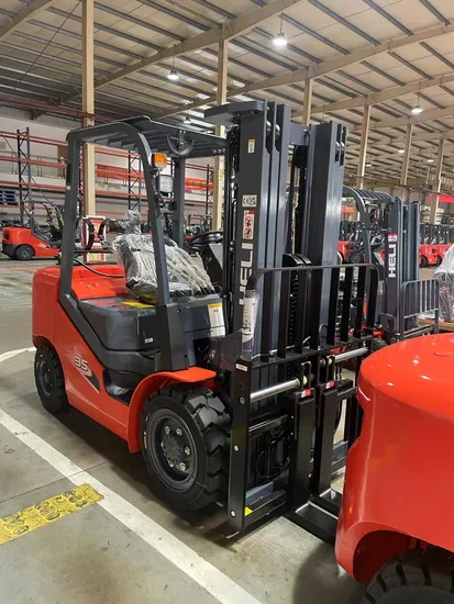 Cost Effectively 3.5t Heli LPG/Gas Forklift Cpqyd35 with CE/ Eca Certification in Factory Selling 