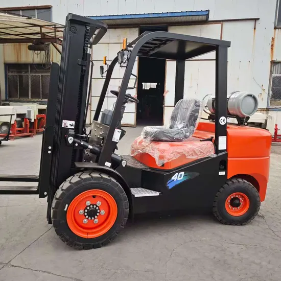 Natural Gas Propane Forklift Empilhadeira Nissan Engine Forklift 2.5 3 3.5 4 Ton Gas LPG Forklift 