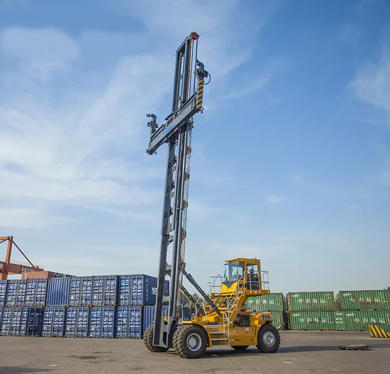 Port Yard Machinery 6/7/8 Layers 10ton Load Diesel Engine Empty Container Handler Xch907K Xch908K Xch1007 