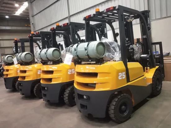 Mini 3.5 Ton LPG/Gas/Gasoline Warehouse Forklift with Factory Price 