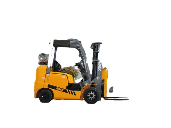 Vmax Best Price LPG Gas Forklift Small Wheelbase Type 2ton 2.5t Reliable EPA EUR5 Engine Triplex Mast Side Shifter Propane Fork Lift Solid Tire 