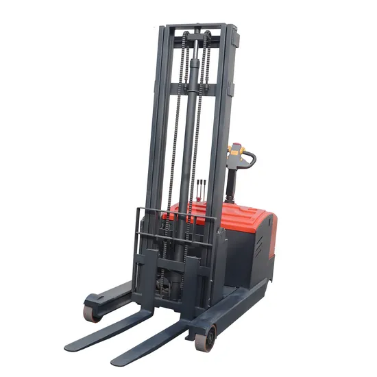 2021 Heavy Duty Design Electric Reach Stacker AC Motor with EPS 1000 1200 1600 2000kg Maximum Lifting Height Can Be 6.0m 
