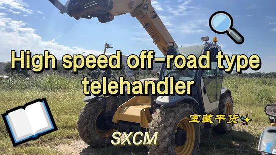 Powerful Telehandler with Articulating Steering for Extreme Conditions 